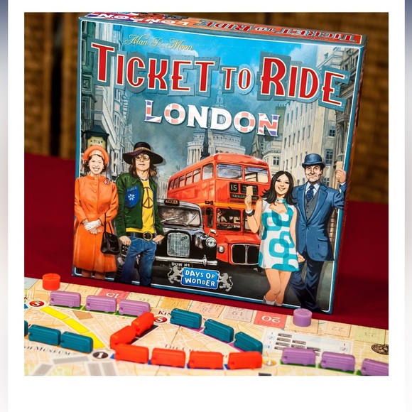 Ticket To Ride: London Strategy Board Game for ages 8 and up Brand New Sealed - Picture 2 of 10